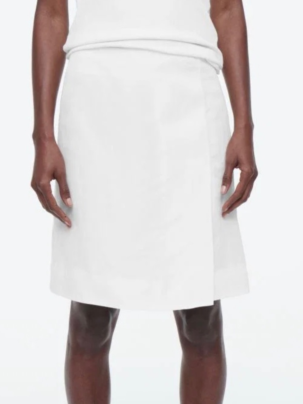 *FIRM PRICE* COS Front Pleat Mini Skirt